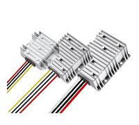 Convertidor de bajador CC-CC 24V, 48V, 72V a 12V, 13.8V, 5A, 10A, 15A, 20A, 30A, módulo Buck, 1 pieza(30A, 24V (18-36V), 13.8V)