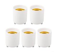 Convertidor de base GU24 a E26 E27 para bombillas, adecuado para proyectos de modernización en entornos residenciales y de trabajo (GU24 a E27)