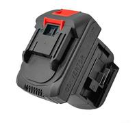 Convertidor de batería 2 en 1 para llave de taladro y luz de trabajo con puerto de carga USB para soporte de fuente de alimentación externa