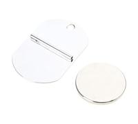 Convertidor de broche en miniatura para ropa y accesorios, parte trasera invisible para bufandas, hiyabs, cierre de insignia, imán de tela fina, One Size, como se describe, como se describe
