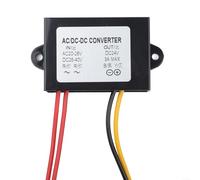 Convertidor de CA CC impermeable de 24 V a 24 V 3 A, 72 W, fuente de alimentación de alta on clasificación IP68 para uso en exteriores en radio de taxi, pantalla de publicidad y sistema de