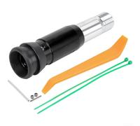 Convertidor de cabezal de cambio de aluminio para aplicaciones de transmisión automática que soportan un compromiso suave y una longevidad estructural (negro)