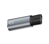 Convertidor de cargador de afeitadora 5 V tipo C adaptador de cargador para Philips Norelco OneBlade QP4631 QP4530 QP2724 QP2834 QP6507 QP6552 MG9520
