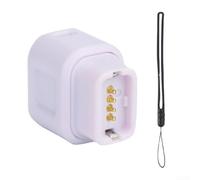 Convertidor de cargador tipo C para desviador trasero electrónico de 4 pines compatible con sistemas DI2 / 12 velocidades incluyendo R9270 R9250 R8170 R8150 R7170 RX825 (morado claro)