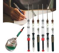 Convertidor de cartucho de tinta para pluma estilográfica, herramienta de dispositivo de jeringa de tinta para pluma estilográfica, relleno de jeringa de tinta para pluma estilográfica, 6 piezas