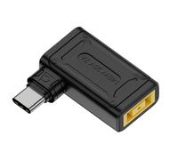 Convertidor de CC a tipo C, conector jack jack, adaptador portátil, 140 W, conector de carga rápida Pd, Plug and Play Design, Mobile Phone Laptop Electronic Devices Solution