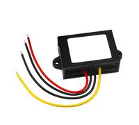 Convertidor de CC/CC Boost impermeable IP67, regulador voltaje 12 V a 24, módulo fuente alimentación 1~50 A, V/24 for monitor robot, LED, coche(3a 75 Silver)