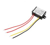 Convertidor de CC de 5 V, Ca de 12 V, 24 V a CC de 5 V, Convertidor Buck, Módulo Convertidor de Voltaje, Módulo de Fuente de Alimentación Reductor de CA-CC para Coche, Camión, Barco, Bomba de(3A)