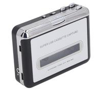 Convertidor de Cinta de Casete a MP3, Convertidor de MP3 de Caja Retro, Reproductor de Cinta de Casete Clásico Convertidor de MP3 Auriculares Integrados para Deportes o Viajes