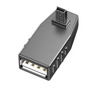 Convertidor de coche USB, adaptador de coche USB Convertidor de | Adaptador de automóviles compactos Dongle Dongle Dongle para los leves