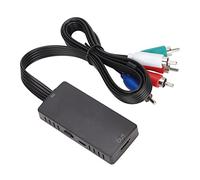 Convertidor de Componente a HDMI, Adaptador de Interfaz Multimedia YPbPr a HD, Convertidor AV 1080P, Compatible con Dispositivos Fuente YPbPr para HDTV, Monitor, Proyector, Etc.