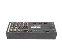Convertidor de Componente a HDMI, VGA + 2X AV + 2X Ypbpr Componente + 3X HDMI a HDMI+COAXIAL+SPDIF Convertidor, Compatible con Audio 1080P, para HDTV, Decodificador, Proyector