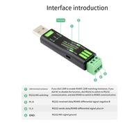 Convertidor de comunicación serie USB a RS232/485 FT232RNL
