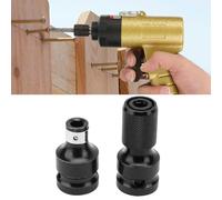 Convertidor de controlador de impacto Sustvita Adaptador telescópico de enchufe de 1/2 a 1/4 Socador para reparaciones automotrices de uso de garaje y aplicaciones de taladrones