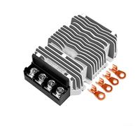 Convertidor de corriente continua de 24 V a 12 V, 600 W, 50 A, IP67, resistente al agua, carcasa de aluminio con protección contra sobrecarga para la industria y el vehículo (24 V a 12 V, 60 A, 720 W)