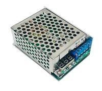 Convertidor de corriente continua de CC, 300 W DC-DC 5 V-30 V a 0,8 V-29 V, 10 A, módulo de fuente de alimentación ajustable con carcasa de aluminio e indicador LED