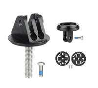 Convertidor de cubierta de vástago antideslizante, universal, soporte de cámara de acción, herramienta para montaje de estabilización deportiva, aleación de aluminio, adaptador de bicicleta