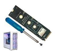 Convertidor de disco duro - Tarjeta de expansión interna, tarjeta adaptadora eficiente, tarjetas de expansión | Almacenamiento de alta capacidad, cable de extensión interno, lector convertidor de