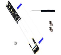 Convertidor de disco sólido PCIe a NVMe de velocidad rápida 2230/2242/2260/2280 adaptador para múltiples placas base ranura Pcie a tarjeta NVME