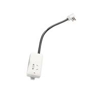 Convertidor de enchufe adaptador, Adaptador de enchufe de conversión de 10 A a 16 A, Adaptador de enchufe de viaje,Adaptador de viaje de 20 cm de largo, cargador de salida estándar para viajes al aire