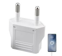 Convertidor de Enchufe de Viaje Europeo,Adaptador de Enchufe de Viaje Europeo - Convertidor de Viajes de EE. UU. a Europa | Enchufe Internacional portátil, Adaptador de con Cargador de Pared par