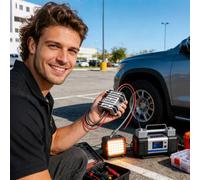 Convertidor de Energía,Transformador, Adaptador y Cargador de 112V/24V a 30V 3.5A - Adaptador de Aumento de Corriente Continua - para Autocaravana Viaje Coche Campista Camión Marino Exterior