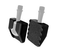 Convertidor de escalones planos antideslizantes para bicicleta, adaptadores de pedal sin clip para conversión de plataforma, adaptador portátil de bicicleta