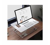 Convertidor de Escritorio de pie Altura Ajustable Stand Up Desk Riser Estación de Trabajo portátil Completamente ensamblada Escritorio de computadora portátil para Oficina en casa