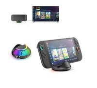 Convertidor de estación de acoplamiento de TV 4K para Switch 2, convertidor de TV, estación de acoplamiento 5 en 1 con salida de 60 Hz y efectos RGB