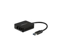 Convertidor De Fibra Óptica USB A StarTech 1000Base-SX SC 3.0 Gigabit Ethernet