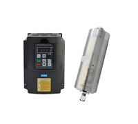 Convertidor de frecuencia CNC 2.2KW 1.5KW 220V VFD inversor de controlador de frecuencia Variable 800W 1500W 2200W Motor de husillo ER11 ER20 Chuck(VFD 1.5KW-1.5W Motor)