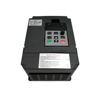 Convertidor de frecuencia de velocidad ajustable VFD Inversor 1.5KW/2.2KW/4KW ZW-CT1 3P 220V Inversores para motores Inversor de baja frecuencia (4KW 220V (blanco))