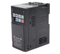 Convertidor de frecuencia industrial 2,2 kW 220 V 1 fase a 3 fases de salida con pantalla digital y ventilador silencioso para control de motores en aplicaciones como bombas de agua, ventiladores y