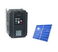 Convertidor de frecuencia Solar de 380 V, 7,5 KW, CC a CA, Tres Salidas, 50 Hz/60 Hz, inversor VFD de CA for Motor de Bomba Sumergible(Solar 8HP 5.5kw)