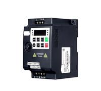 Convertidor de frecuencia trifásico, 220V/380V, 0,75kW, 1,5kW, 2,2kW, 4kW, 5, variador velocidad ajustable, convertidor, VFD(2.2KW 220V 1PH-3PH)