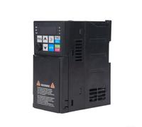 Convertidor de frecuencia variable 0,4 kW 220 V 1 fase a 3 fases V/F control con mando a distancia y pantalla LCD ABS carcasa protección contra sobrecarga para bombas ventiladores transportadores CNC