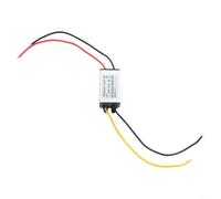 Convertidor de fuente de alimentación de 24 V a 12 V CC con carcasa de aluminio, salida de 1 A a 5 A para máquinas CNC, robótica, sistemas de audio, energía solar e intercomunicadores (5 A)