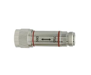 Convertidor de impedancia de DC-3GHz, N50 macho a N75 hembra/N75 macho a N50 hembra, accesorio RF de impedancia, 1 Uds.(Option 1)
