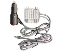Convertidor de impulso CC con carcasa de metal de 12 V, 24 V a 30 V, 3,5 A, salida para necesidades de energía automotriz marina e industrial (cable CC de 4 metros)