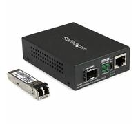 StarTech.com Conversor Compacto de Medios Ethernet Gigabit a Fibra Multimodo LC - 550m ( MCM1110MMLC )