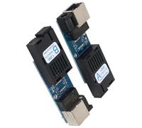 Convertidor de medios de fibra óptica Gigabit 10/100/1000 Mbps, convertidor de medios Gigabit de fibra óptica con interruptor Ethernet