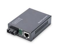 Convertidor de medios DIGITUS Professional DN-82121-1 - Modo único - Gigabit Eth