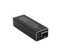 Convertidor de medios Mini RPOE 1,25G medios convertidor ranura SFP módulo transceptor 5V DC RJ45 Ethernet interruptor de fibra(With Casing)