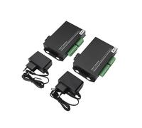 Convertidor de Medios Ópticos RS485 SX SM Transceptor de Fibra SC Comunicación RS485 de 8 Canales Datos Bidireccionales 1 Par Enchufe UE