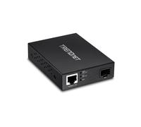 Convertidor de Medios - TRENDNET - TFC-PGSFP - 1 Puerto - Gigabit Ethernet - PoE+