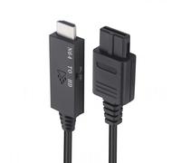 Convertidor de N64 a HDMI compatible con consolas de juegos Nintendo SNES/NGC/SFC/N64. Adaptador Plug and Play.