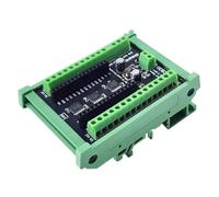 Convertidor de nivel TTL DIO LvTTL bidireccional ESP32 de 3,3 V a 5 V, 1 MHz, placa de expansión de riel DIN for, IoT, hogar inteligente, bricolaje(With Rail Box)