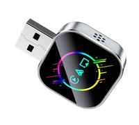 Convertidor de pantalla de coche, convertidor de conexión automática rápida, adaptador de espejo de pantalla de coche, para viajes diarios, viajes de larga distancia, ciudad, conducción, música