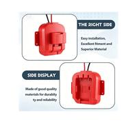 Convertidor de Paso de 20V-12V para Batería de Litio para de 20V con Interruptor de Fusible, Regulador Buck de 10A 120W