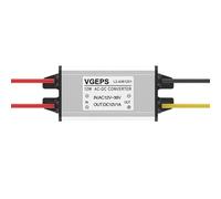 Convertidor de Potencia AC 36V a DC 12V AC12~38V a DC12V, Transformador Impermeable de Potencia de monitoreo(AC36V to DC12V 1A)